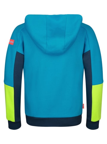 Trollkids Hoodie "Rondane" in Blau