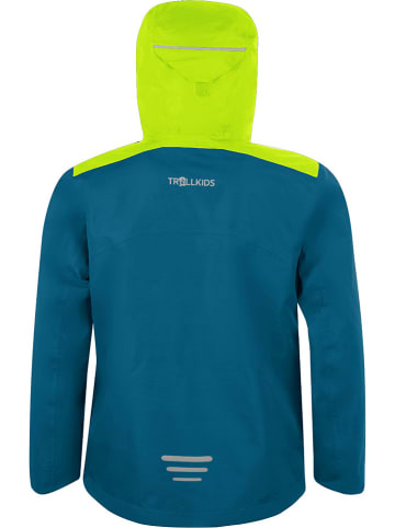 Trollkids Regenjacke "Bergen" in Blau