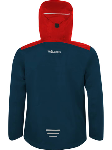 Trollkids Regenjacke "Bergen" in Dunkelblau