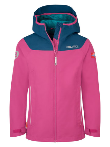 Trollkids Regenjacke "Bergen" in Beere