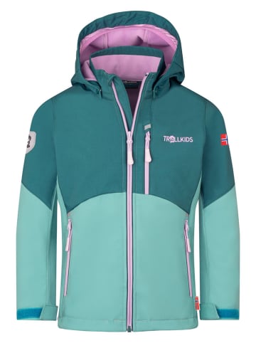 Trollkids Functionele jas "Balestrand" petrol