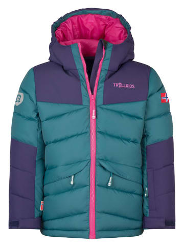 Trollkids Winterjas "Narvik" turquoise