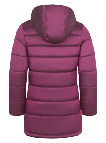 Trollkids Płaszcz zimowy "Trondheim" w kolorze fioletowym