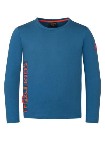 Trollkids Longsleeve "Stavanger" in Blau
