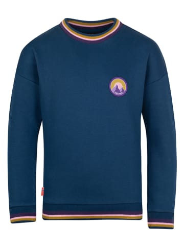 Trollkids Sweatshirt "Senja" in Dunkelblau