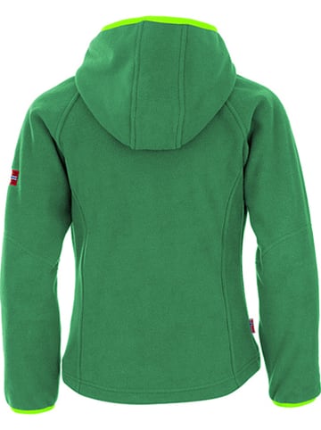 Trollkids Fleecejacke "Stavanger" in Grün/ Hellgrün