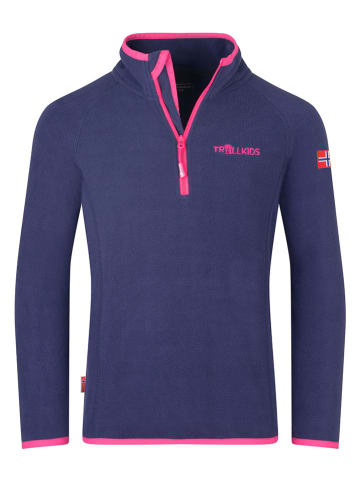 Trollkids Fleecepullover "Nordland"  in Lila