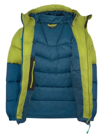 Trollkids Winterjacke "Kirkenes" in Blau/ Grün