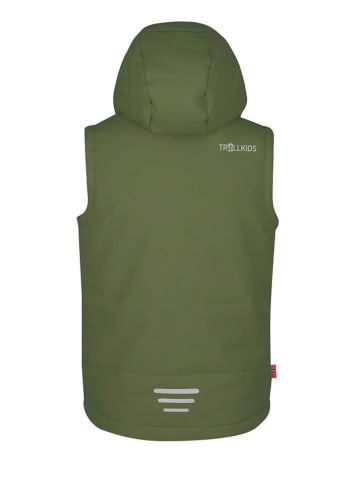 Trollkids Functionele bodywarmer "Narvik XT" kaki