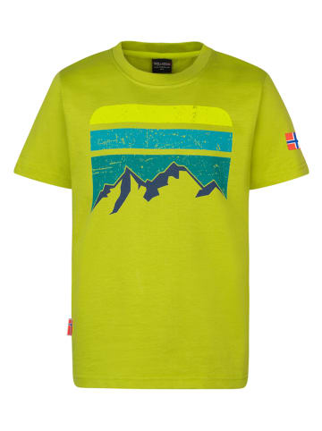 Trollkids Shirt "Falketind T" in Grün