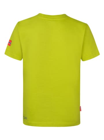 Trollkids Shirt "Falketind T" in Grün