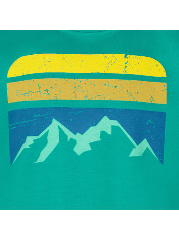 Trollkids Shirt "Falketind T" turquoise