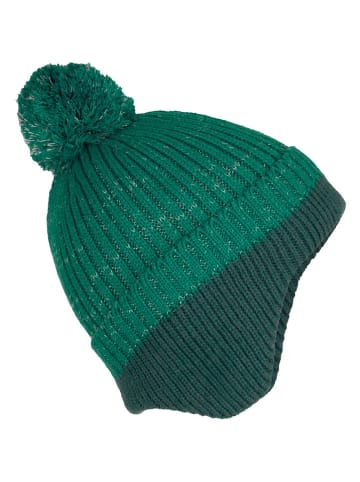 Trollkids Czapka "Flekkefjord" w kolorze zielonym