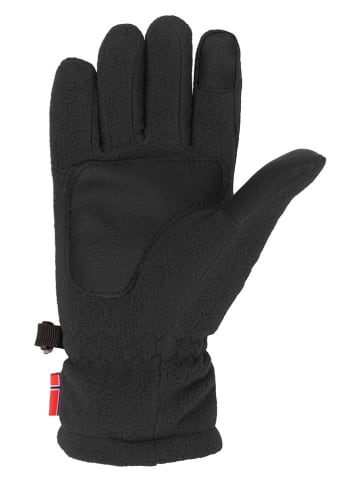 Trollkids Fleece-Handschuhe "Eikedalen" in Schwarz