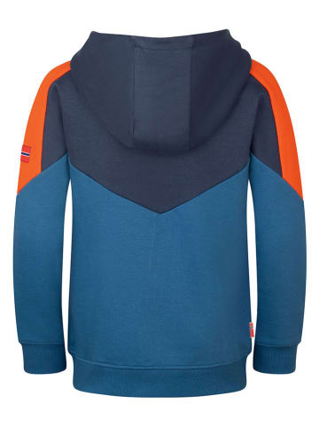 Trollkids Sweatjacke "Flekkefjord" in Blau