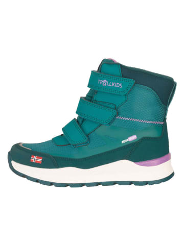 Trollkids Winterboots "Rauland" in Türkis