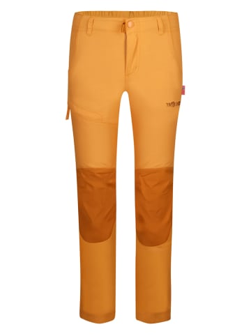Trollkids Spodnie funkcyjne "Hammerfest Pro" - Slim fit - w kolorze pomarańczowym