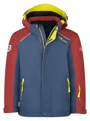 Trollkids Ski-/ Snowboardjacke "Holmenkollen Pro" in Dunkelblau