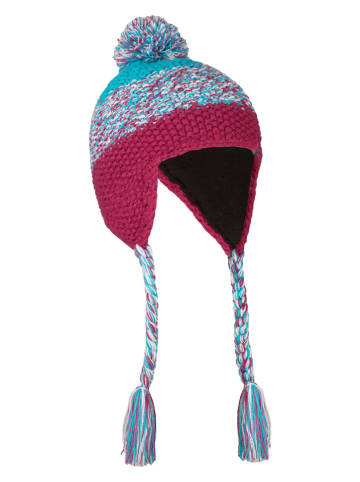 Trollkids Muts "Borgund" turquoise/roze