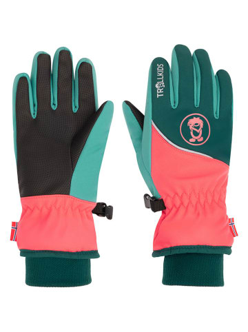 Trollkids Functionele handschoenen "Trolltunga" petrol