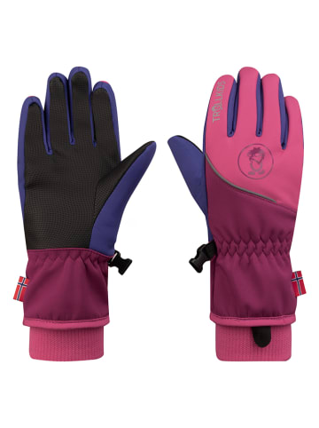 Trollkids Rękawiczki funkcyjne "Trolltunga" w kolorze różowym