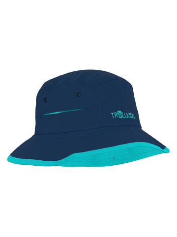 Trollkids Zonnehoed "Trollfjord" donkerblauw