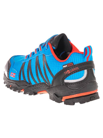 Trollkids Trekkingschuhe "Trolltunga Hiker Low" in Blau