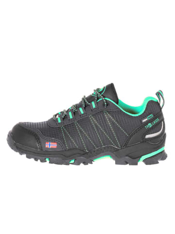 Trollkids Trekkingschoenen "Trolltunga Hiker Low" grijs/groen