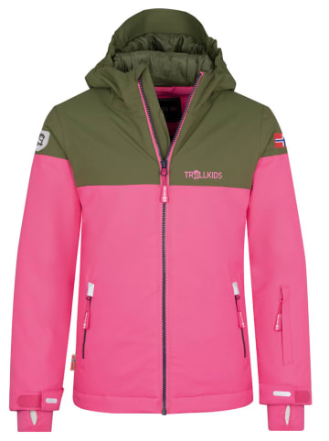 Trollkids Ski-/ Snowboardjacke "Hallingdal" in Pink