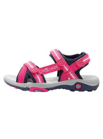 Trollkids Sandały "Preikestolen" w kolorze różowym