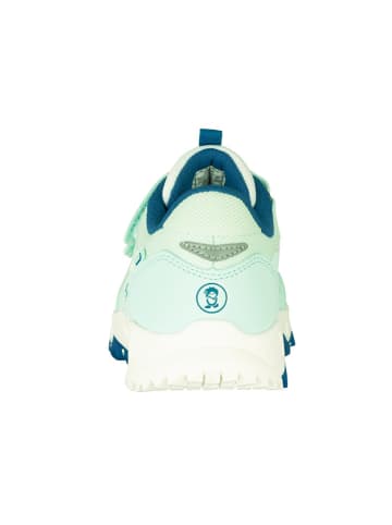 Trollkids Wanderschuhe "Preikestolen" in Grün/ Blau/ Weiß