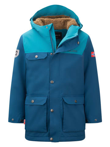 Trollkids Parka "Gudvangen" in Blau