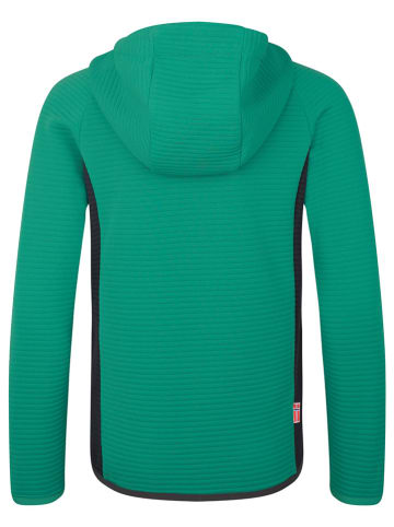 Trollkids Hybridjacke "Sirdal" in Grün/ Schwarz