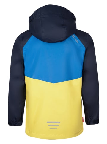 Trollkids Functionele jas "Nusfjord" blauw/geel