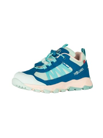 Trollkids Trekkingschoenen "Tronfjell" blauw/lichtblauw/crème