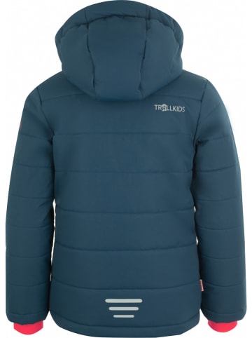 Trollkids Ski-/snowboardjas "Hemsedal XT" donkerblauw/roze