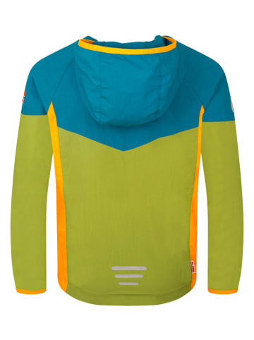 Trollkids Windbreaker "Sira" in Blau/ Grün