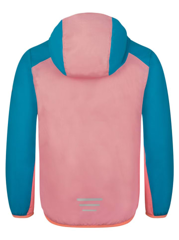 Trollkids Functionele jas "Halsafjord" lichtroze/blauw