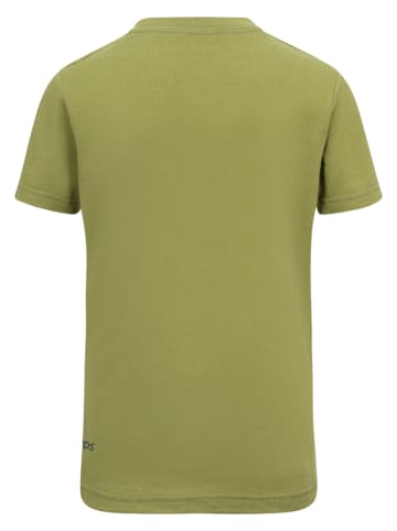 Trollkids Funktionsshirt "Sandefjord T XT" in Khaki