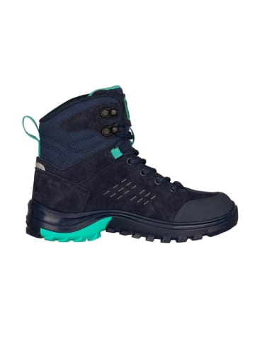 Trollkids Leren wandelschoenen "Trollsteinen" donkerblauw