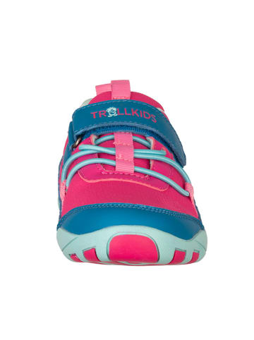 Trollkids Barefootwandelschoenen "Skaland" roze/blauw