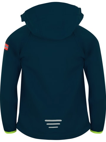 Trollkids Afritssoftshelljas "Rondane XT" donkerblauw