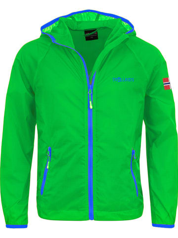 Trollkids Windbreaker "Fjell" groen/blauw