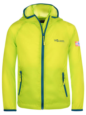 Trollkids Windbreaker "Fjell" limoengroen