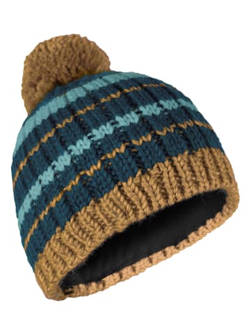 Trollkids Mütze "Hafjell" in Hellbraun