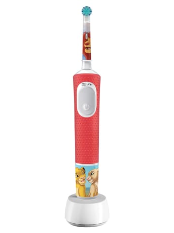 Oral-B Elektryczna szczoteczka "Vitality Pro 103 The Lion King" w kolorze czerwonym