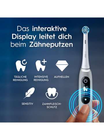 Oral-B Elektr. Zahnbürste "iO Series 6" in Hellgrau