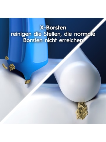 Oral-B 10-delige set: opzetborstels "Pro CrossAction" wit