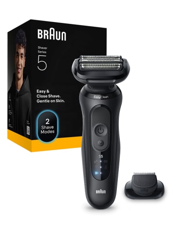 Braun Elektrorasierer "Series 5 52-N1200s" in Schwarz