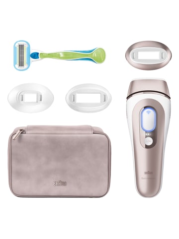 Braun IPL-Haarentferner "Skin i-expert Pro IPL PL7253" in Weiß/ Beige